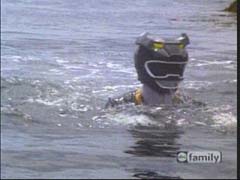 Black Ranger must search for the crystal in the lake