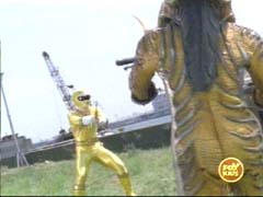 Yellow Ranger fails to destroy Scooter Org