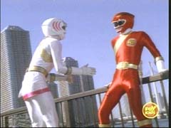 An attack makes the Red Ranger forget who he is