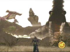 Zenaku summons three Dark Wildzords